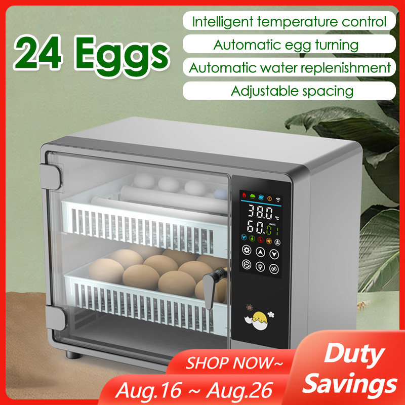 Quail Egg Incubator - Incubadora de huevos giratoria automática de