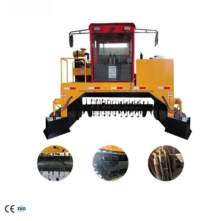 Compost Turner Machine - Máquina automática para fabricar estiércol de