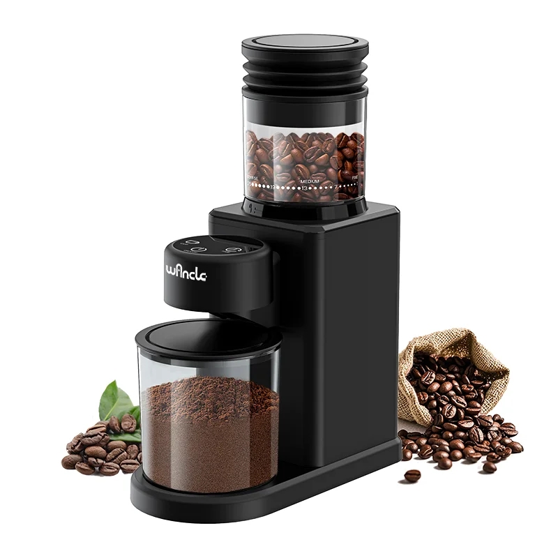 Grain Mill Grinder - Molinillo de café cónico eléctrico, molinillo