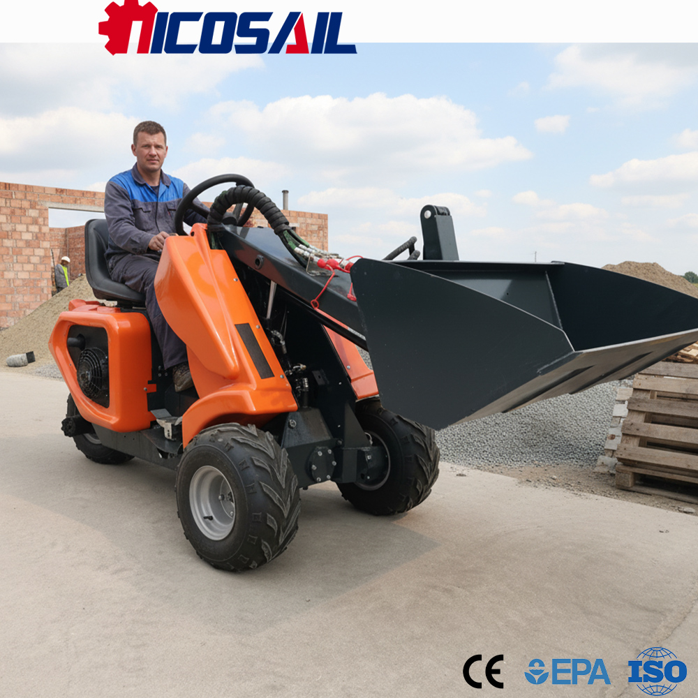 Farming Jobs - Cargadora Compacta Flexible de 3 Ruedas