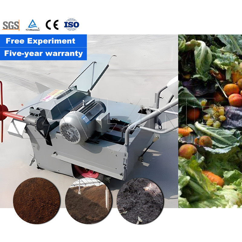 Compost Turner Machine - Mezcladora Autopropulsada LANE, Máquina Volteadora de