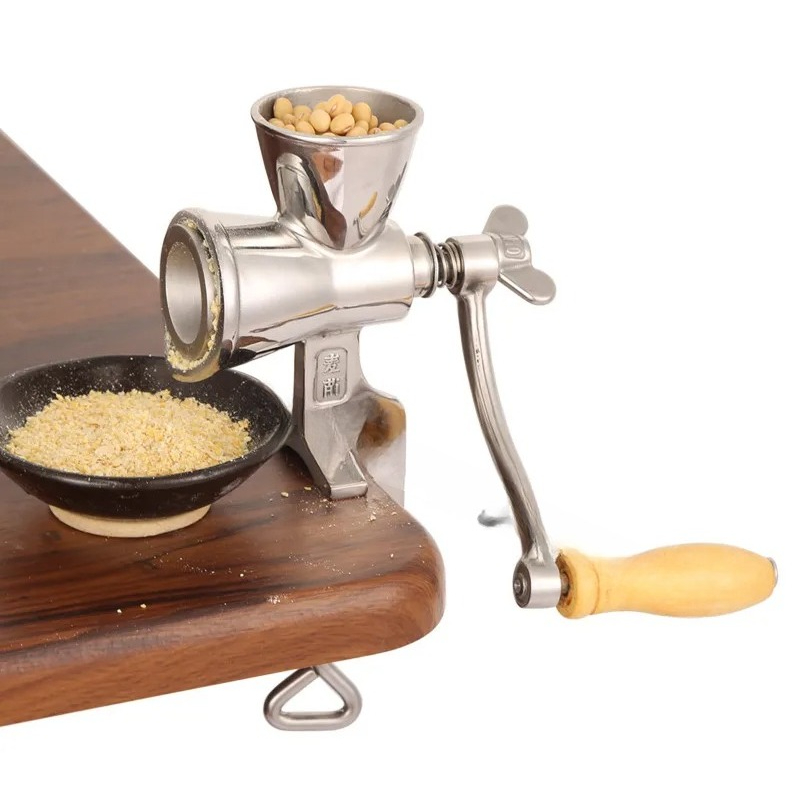 Molino manual de acero inoxida - Grain Mill Grinder reseña y precio