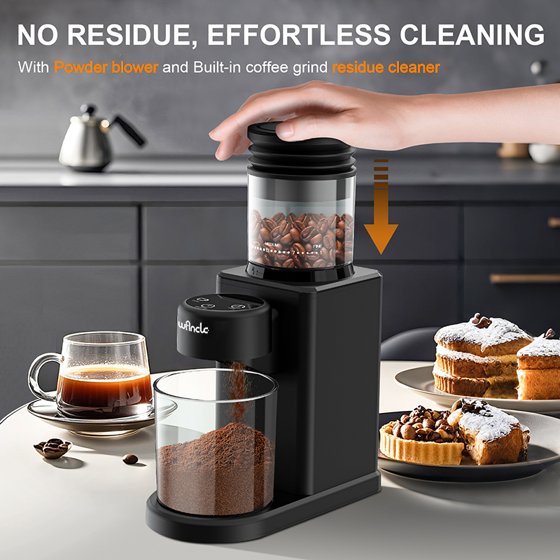 Molinillo de café cónico eléct - Grain Mill Grinder reseña y precio