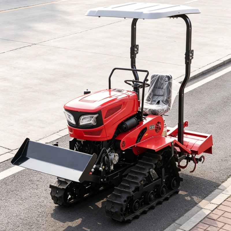 Cultivadora Rotativa de Orugas - Agriculture Farming Tractor reseña y precio