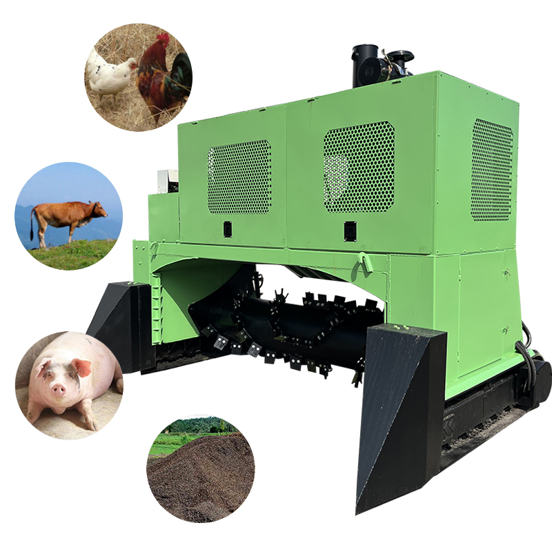 Maquinaria Agrícola, Tractores - Compost Turner Machine reseña y precio