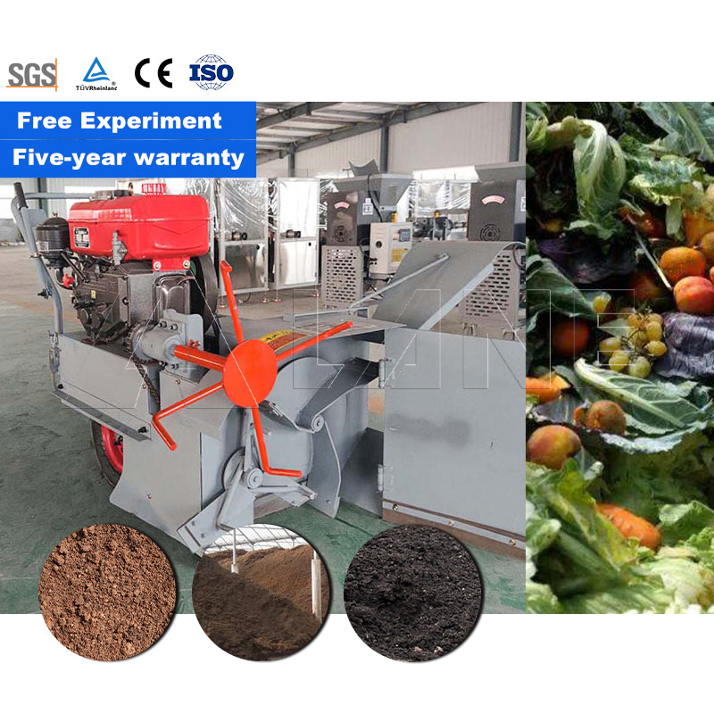Mezcladora Autopropulsada LANE - Compost Turner Machine reseña y precio