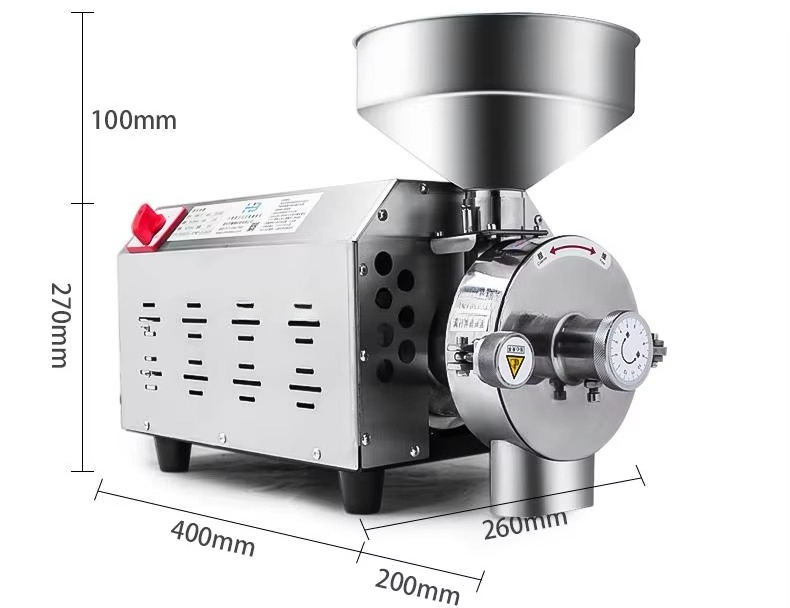 Molino Pulverizador Comercial  - Grain Mill Grinder reseña y precio