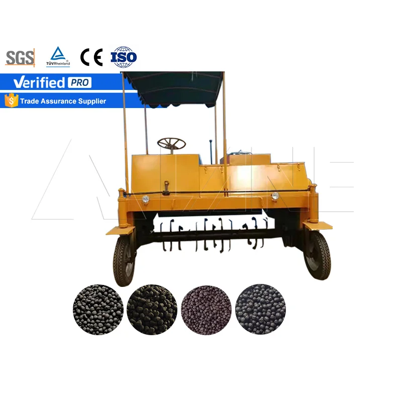 Máquina de fabricación de pell - Compost Turner Machine reseña y precio